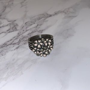 Pandora Cherry Blossom Bouquet Pink Enamel